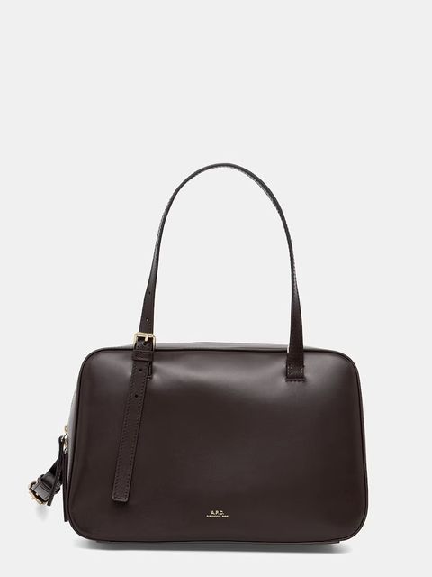A.P.C. torebka crossbody damska skórzana SAC VIRGINIE BOX - zdjęcie produktu nr 1