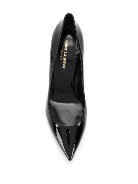 Saint Laurent Opyum patent leather pumps - Black