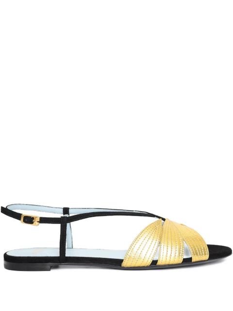 Valentino Garavani Foliefoliage sandals - Black - zdjęcie produktu nr 1