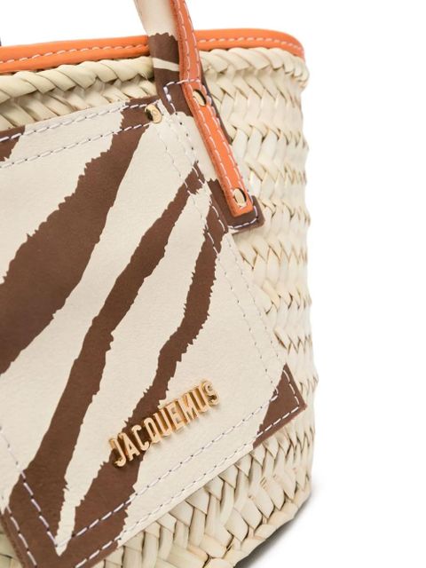 Jacquemus Le petit panier Soli basket bag - Neutrals