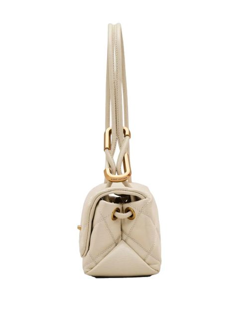 Marc Jacobs The Mini Quilted Dual shoulder bag - Neutrals