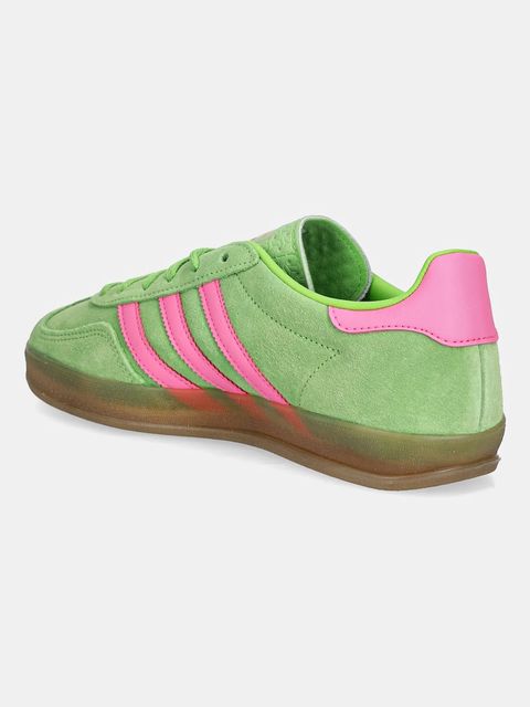 adidas Originals sneakersy zamszowe Gazelle Indoor damskie kolor zielony JQ1794