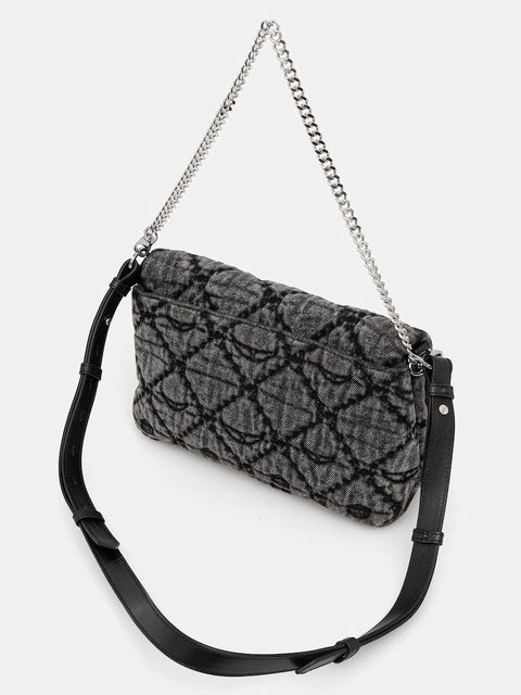 ZADIG&VOLTAIRE torebka bawełniana kolor czarny LWBA04065