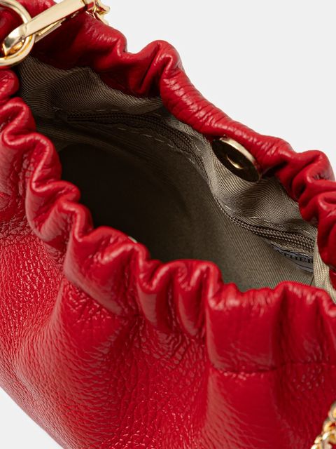 Answear.LAB kopertówka skórzana kolor czerwony