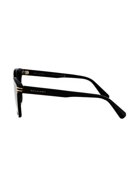 Bvlgari square-frame sunglasses - Black - zdjęcie produktu nr 2