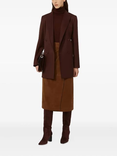 Max Mara turtleneck sweater - Red