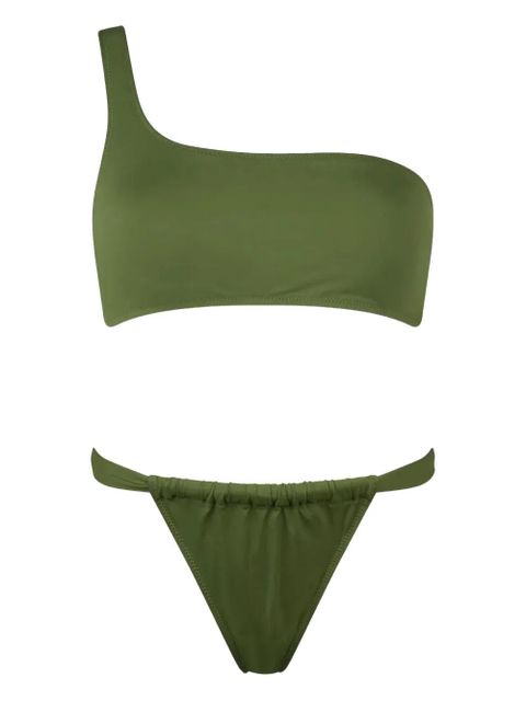 MC2 Saint Barth Celestine Noelle one-shoulder bikini top - Green - zdjęcie produktu nr 1