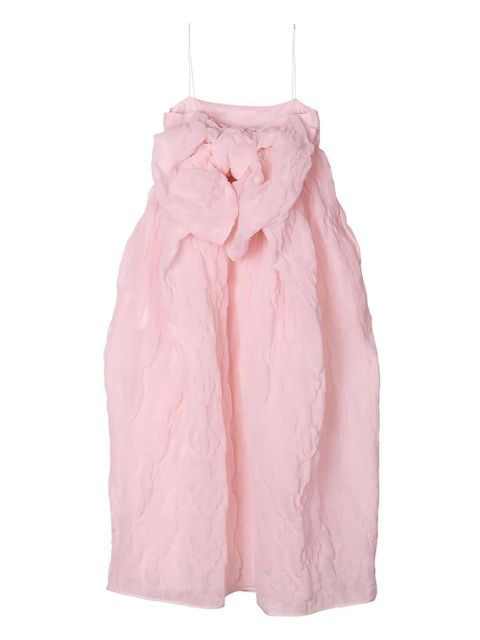 Cecilie Bahnsen Vilma matelassé bow dress - Pink - zdjęcie produktu nr 2