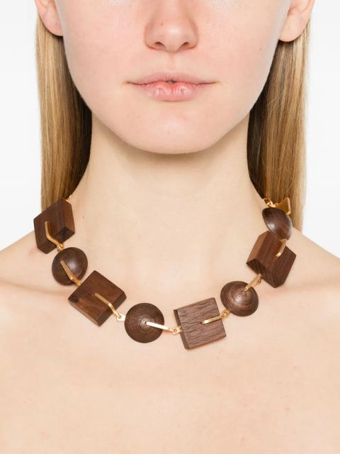 Cult Gaia Laguna necklace - Brown