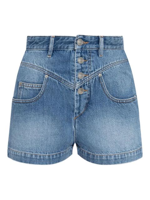 ISABEL MARANT button-fastening denim shorts - Blue - zdjęcie produktu nr 1