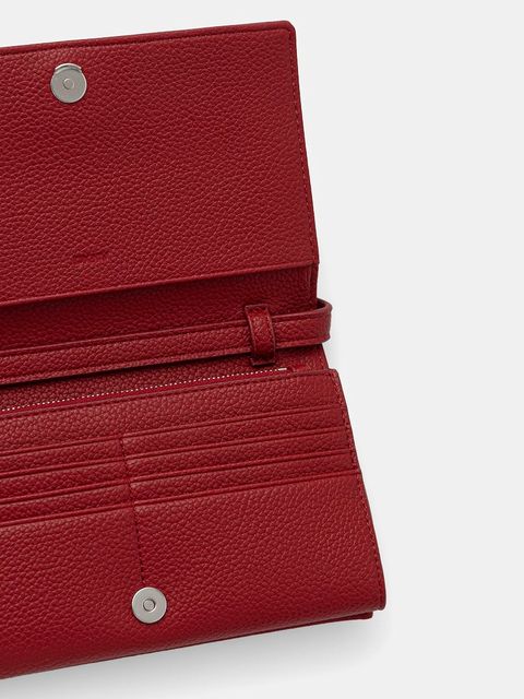 Dkny portfel damski kolor czerwony R445AH95