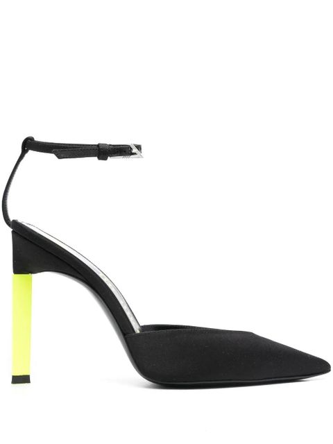 The Attico Perine 115mm contrasting heel pumps - Black - zdjęcie produktu nr 1