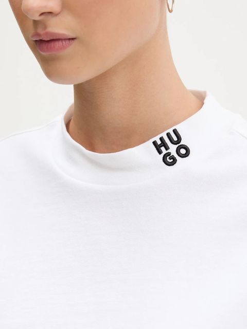 HUGO t-shirt bawełniany Damelody