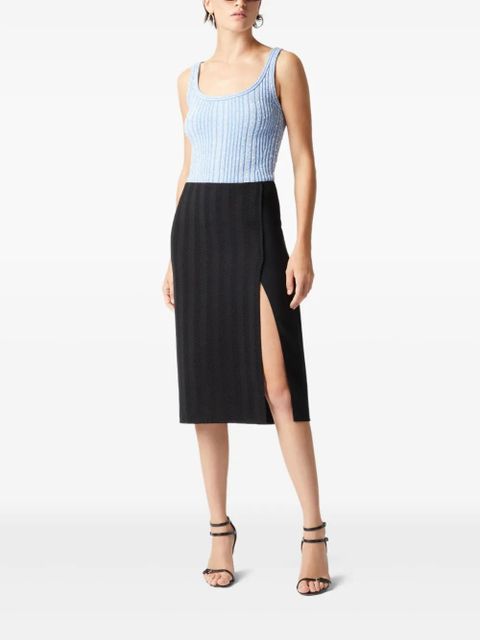 Missoni zigzag-pattern midi skirt - Black - zdjęcie produktu nr 2