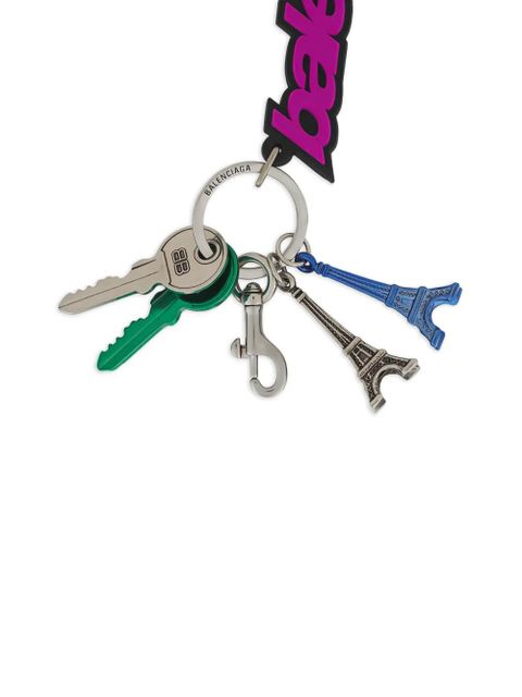 Balenciaga Eiffel Tower charm keychain - Pink - zdjęcie produktu nr 2