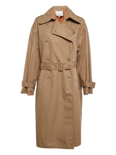 3.1 Phillip Lim pre-owned double-breasted trench coat - Neutrals - zdjęcie produktu nr 1