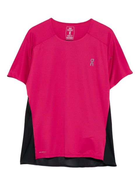 On Running logo-print short-sleeved T-shirt - Pink - zdjęcie produktu nr 1