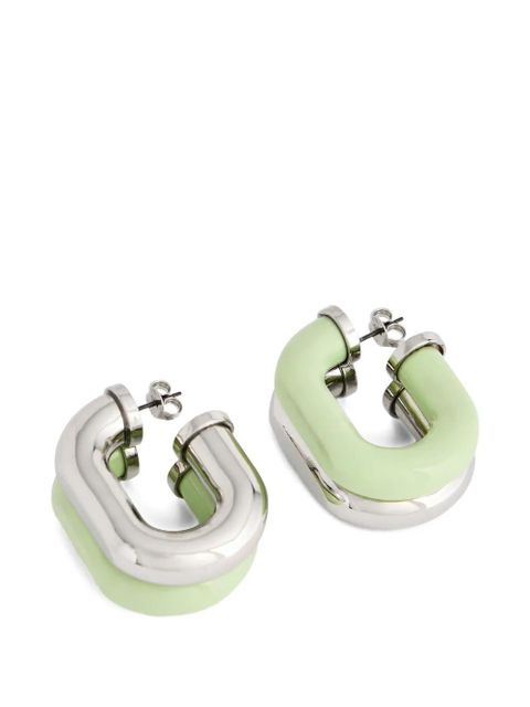 Rabanne link earrings - Silver