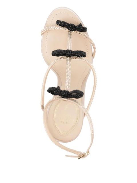 René Caovilla 105mm Caterina sandals - Neutrals