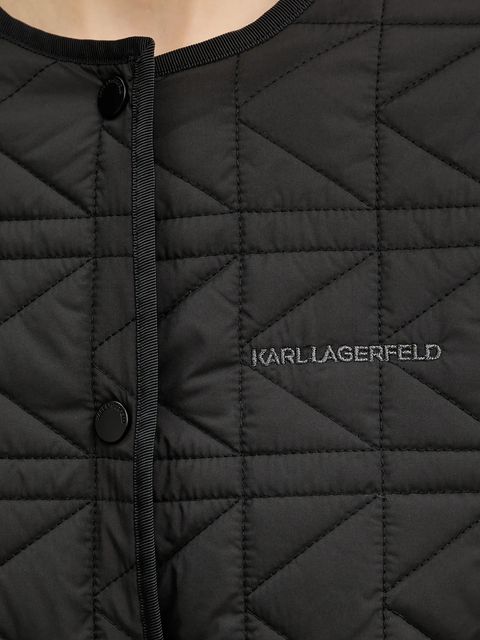 Karl Lagerfeld kurtka K QUILT kolor czarny przejściowa B1W15041