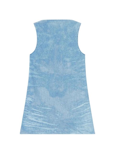 Diesel De-Selune-Fsi open-back mini dress - Blue - zdjęcie produktu nr 1