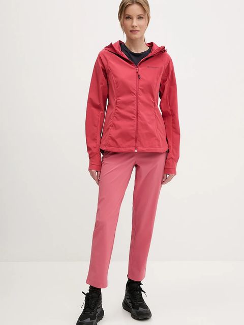 Helly Hansen spodnie sportowe Thalia 2.0 damskie kolor różowy proste high waist 34325