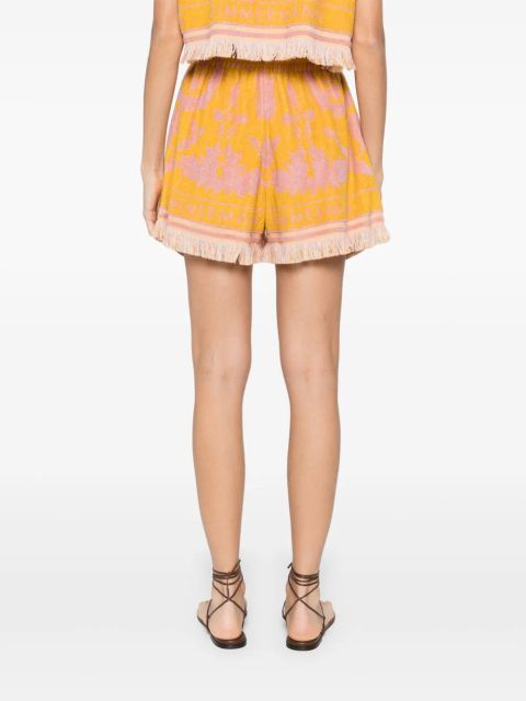 ZIMMERMANN Wylie shorts - Yellow