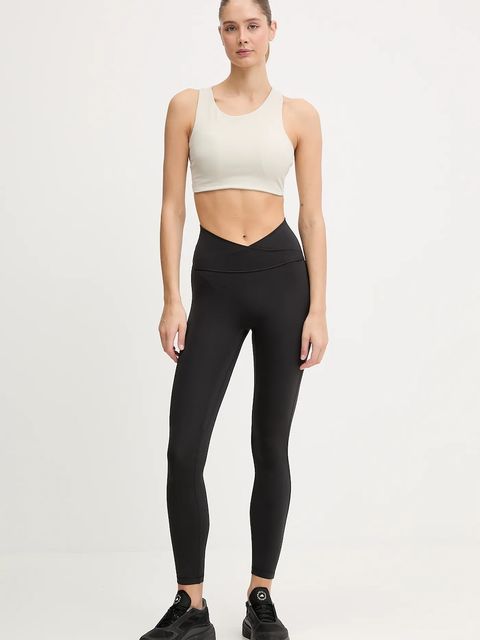 adidas Performance legginsy treningowe kolor czarny gładkie KT3283 - zdjęcie produktu nr 2