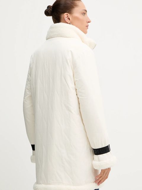 Liu Jo kurtka dwustronna kolor beżowy przejściowa TF5047.E0912 - zdjęcie produktu nr 2