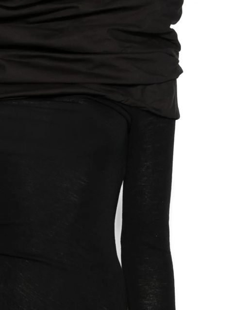 ENTIRE STUDIOS long sleeve dress - Black