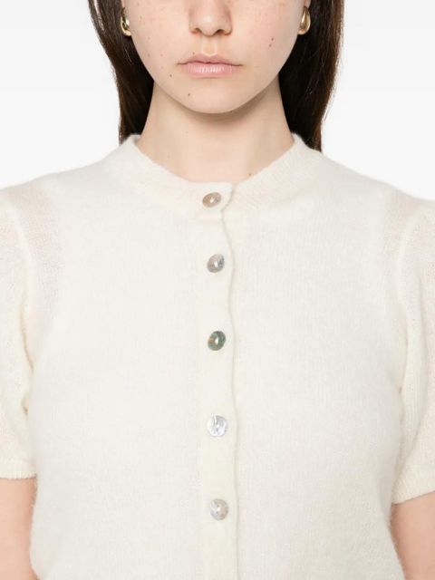 DÔEN puff-sleeves anisa knit - Neutrals