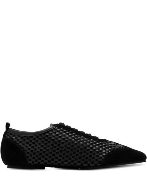 St. Agni lattice-woven sneakers - Black - zdjęcie produktu nr 1