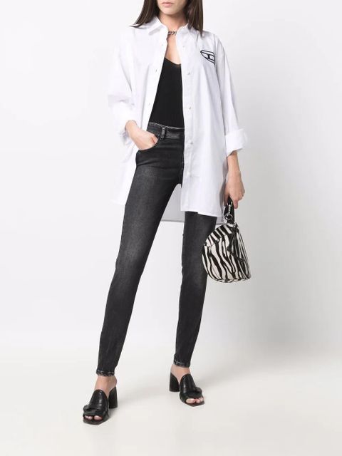 Diesel Slandy skinny-leg jeans - Black - zdjęcie produktu nr 2