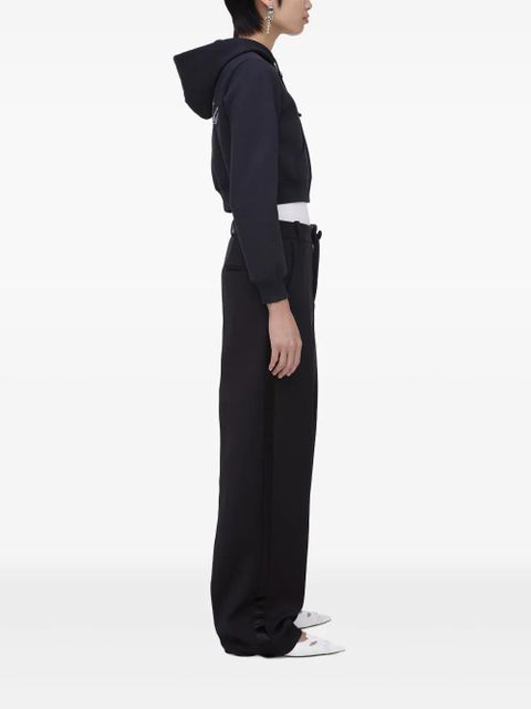 Marc Jacobs logo-embellished hoodie - Black