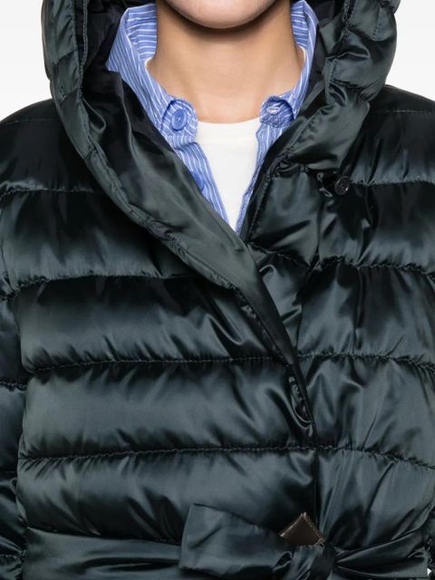 Max Mara reversible hooded coat - Blue