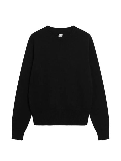 TOTEME crew-neck sweater - Black - zdjęcie produktu nr 1