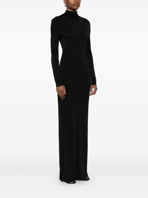 KHAITE Norla maxi dress - Black
