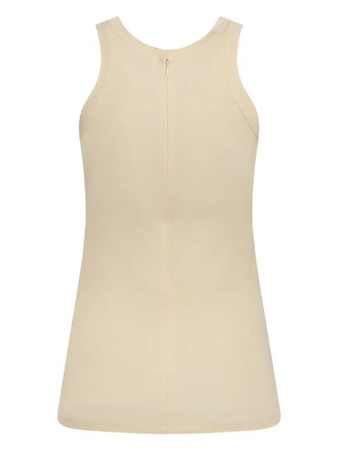 TOTEME zip-back tank top - Neutrals - zdjęcie produktu nr 2