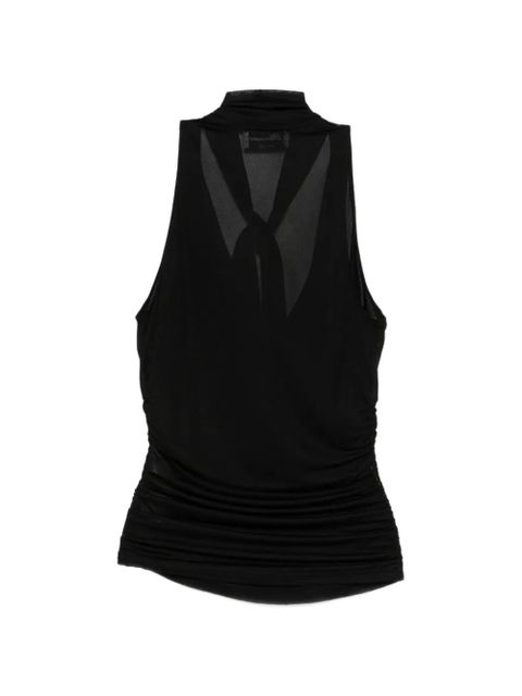 Blumarine bow halterneck blouse - Black - zdjęcie produktu nr 2