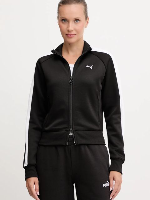 Puma bluza damska kolor czarny wzorzysta 629796 - zdjęcie produktu nr 1