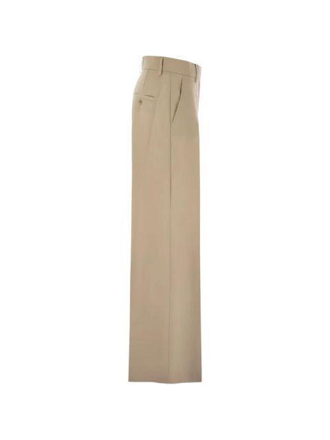 Weekend Max Mara Visivo wool trousers - Neutrals