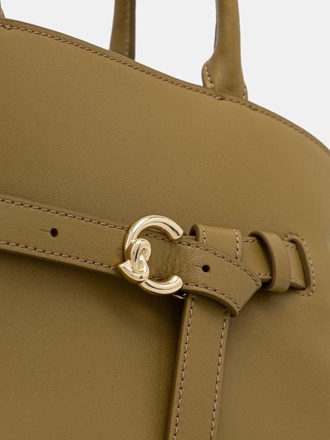 Coccinelle torebka skórzana SABINE kolor zielony E1 TLA 18 04 01