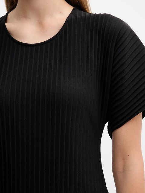 Sandro Ferrone sukienka kolor czarny midi rozkloszowana S14YBFBACILLO