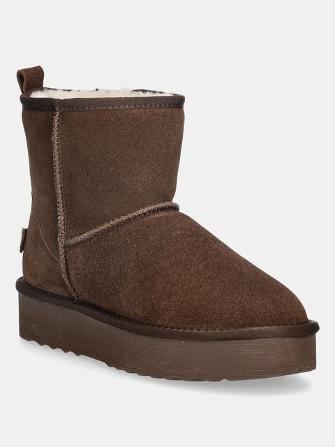 Steve Madden botki Tessah damskie kolor brązowy 11003483 - zdjęcie produktu nr 1