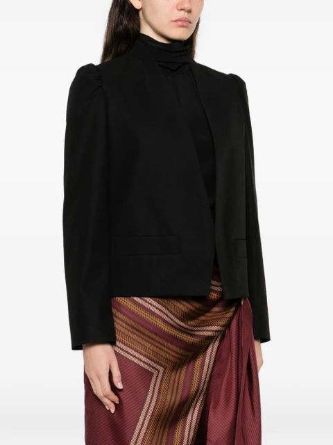 Max Mara Phebe pocket blazer - Black