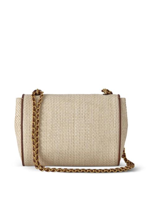 Mulberry Antony woven-raffia crossbody bag - Neutrals
