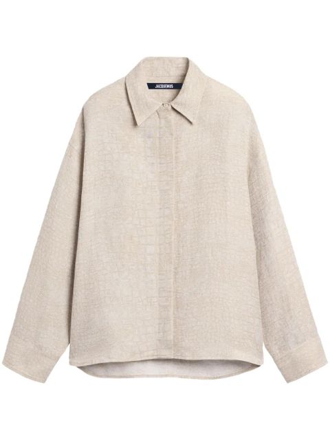 Jacquemus The Pasadena shirt - Neutrals - zdjęcie produktu nr 1