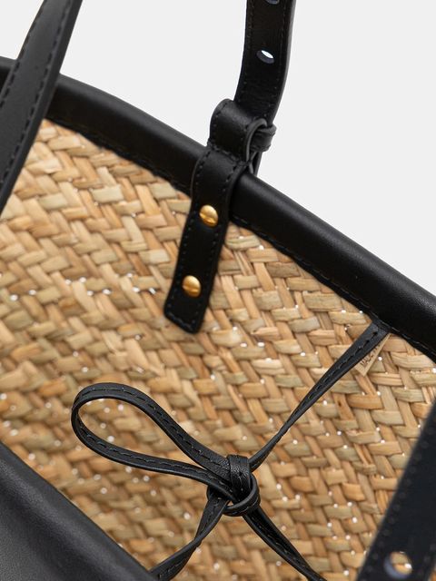 Pinko kosz plażowy kolor czarny 103324 A1RL