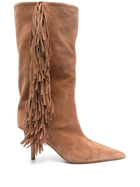 Paris Texas 75mm Mid Jessie boots - Neutrals - zdjęcie produktu nr 1