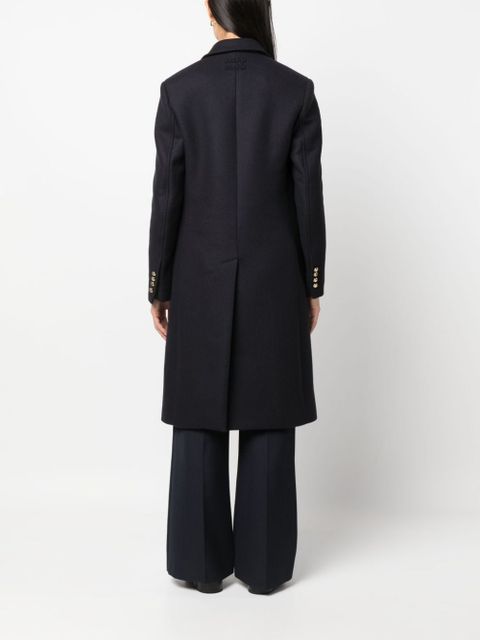 Miu Miu double-breasted wool coat - Blue